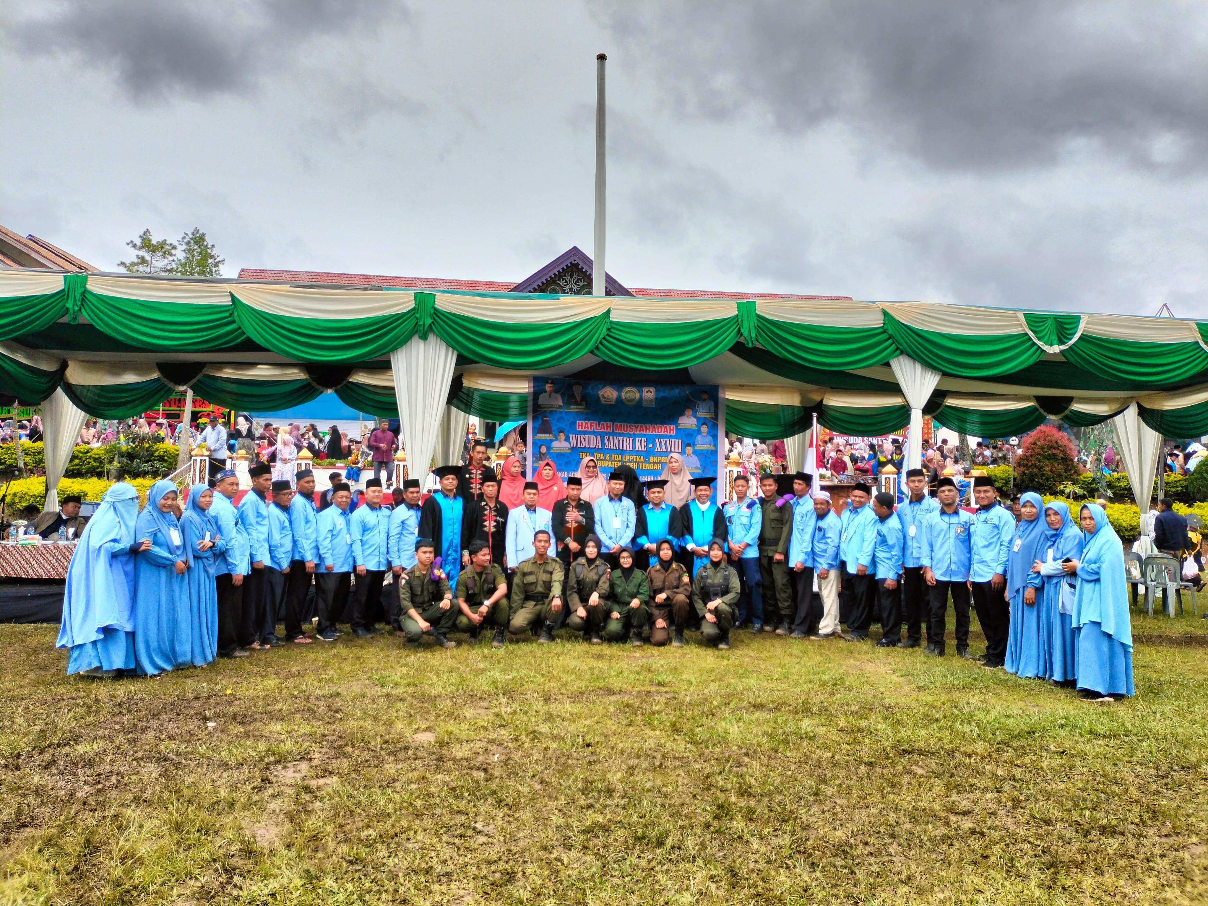 Wisuda Santri Ke-28 TKA, TPA, dan TQA LPPTKA-BKPRMI Kabupaten Aceh Tengah